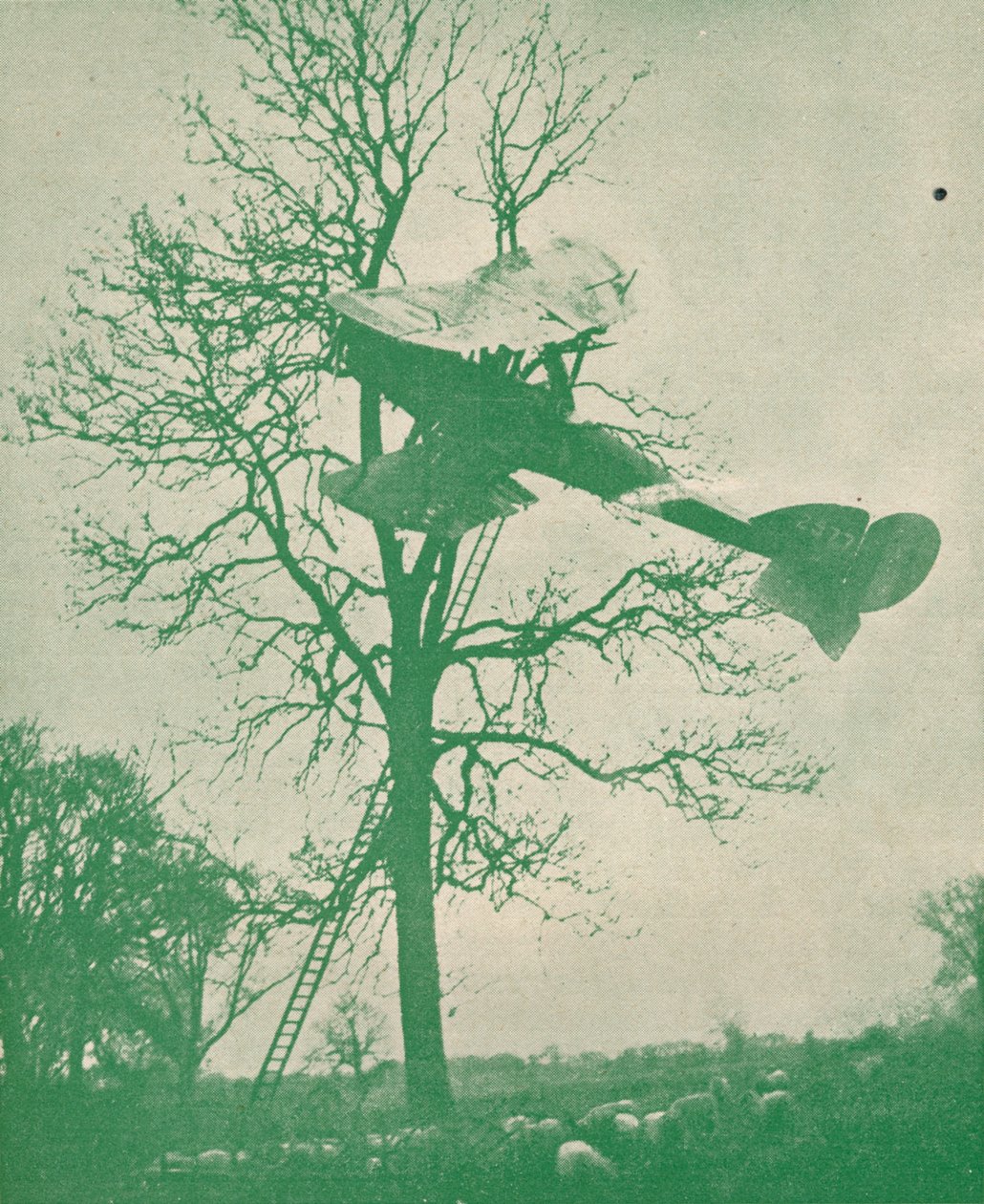 Los riesgos de volar de noche, c1918-1919 de Unbekannt