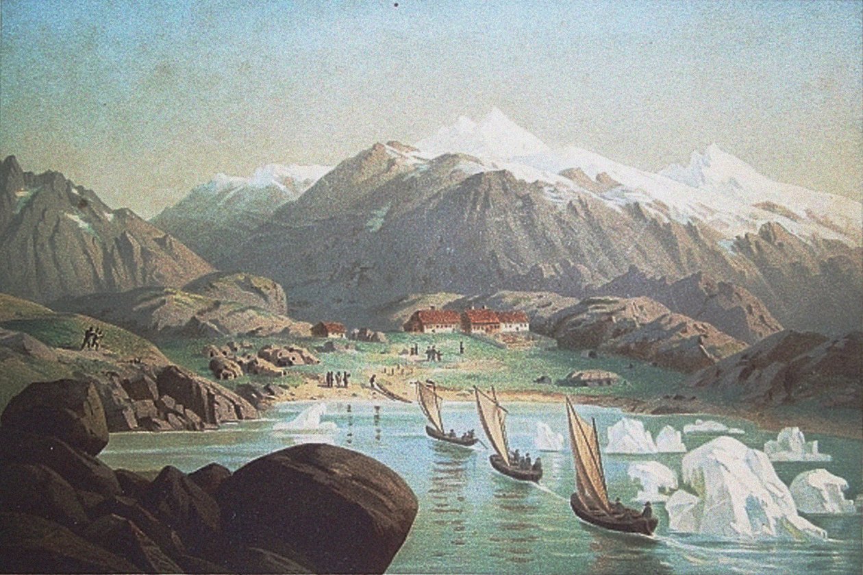 La segunda expedición alemana al polo norte al Ártico y Groenlandia en 1869 de Unbekannt