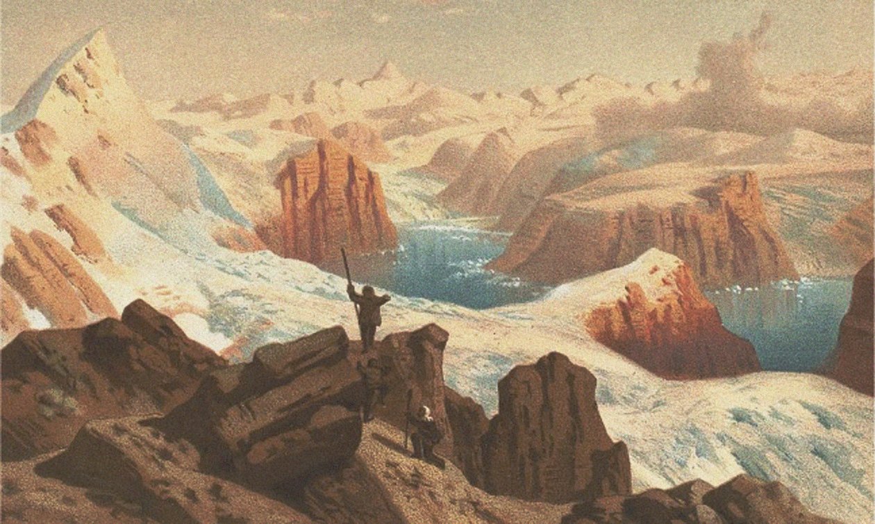 La segunda expedición alemana al Ártico y Groenlandia en 1869 de Unbekannt