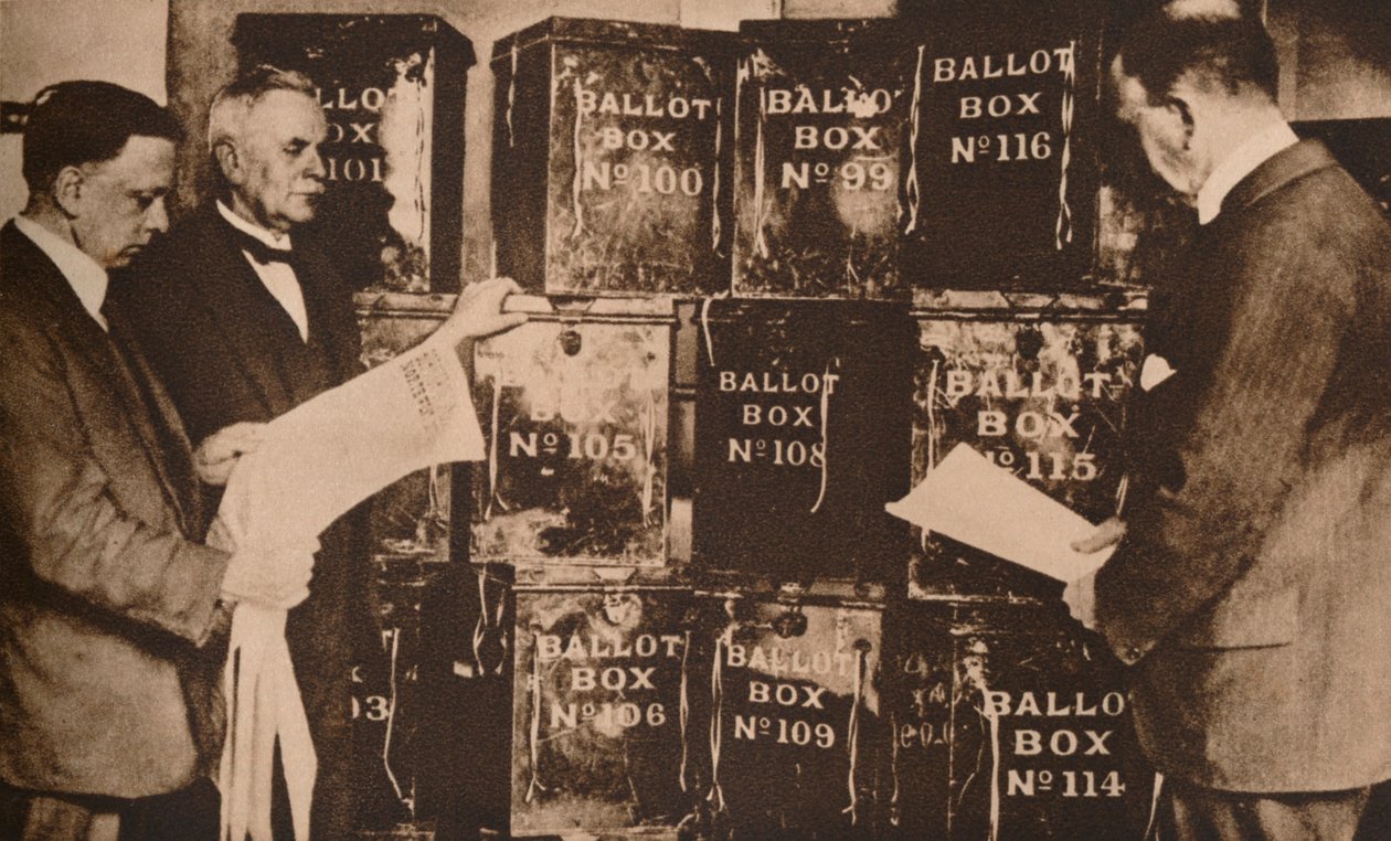 La segunda elección general de 1924, 1935 de Unbekannt