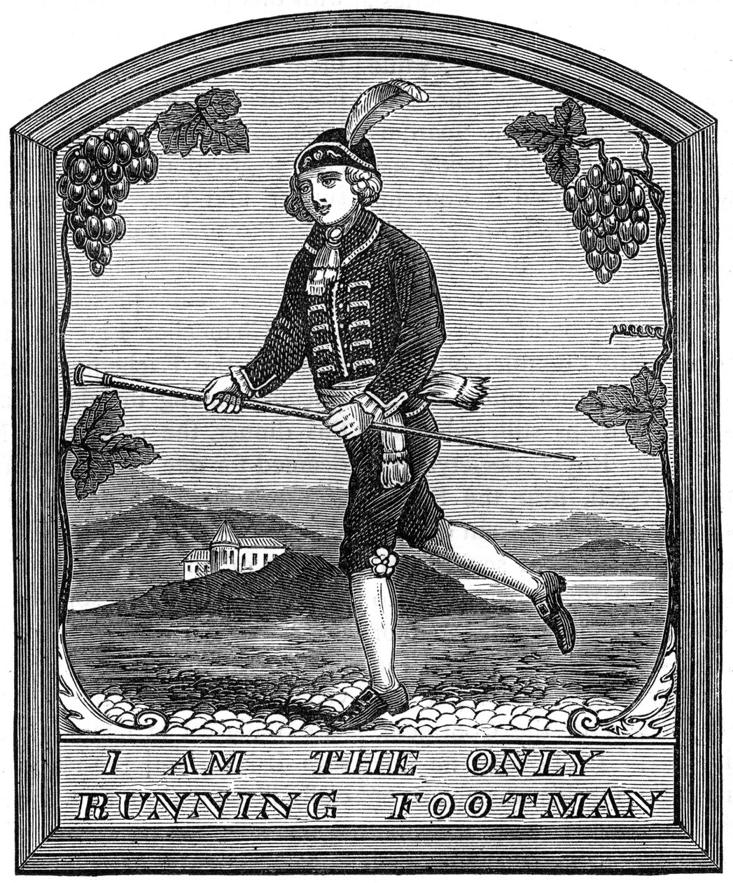 El letrero del Footman Corriendo, Londres, 1891 de Unbekannt