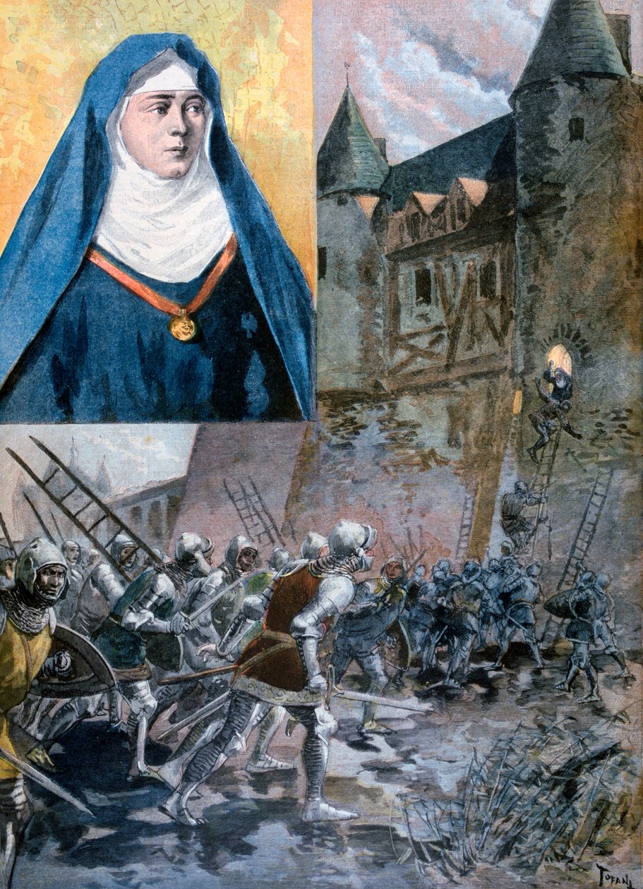La hermana de Bertrand du Guesclin, 1894 de Unbekannt