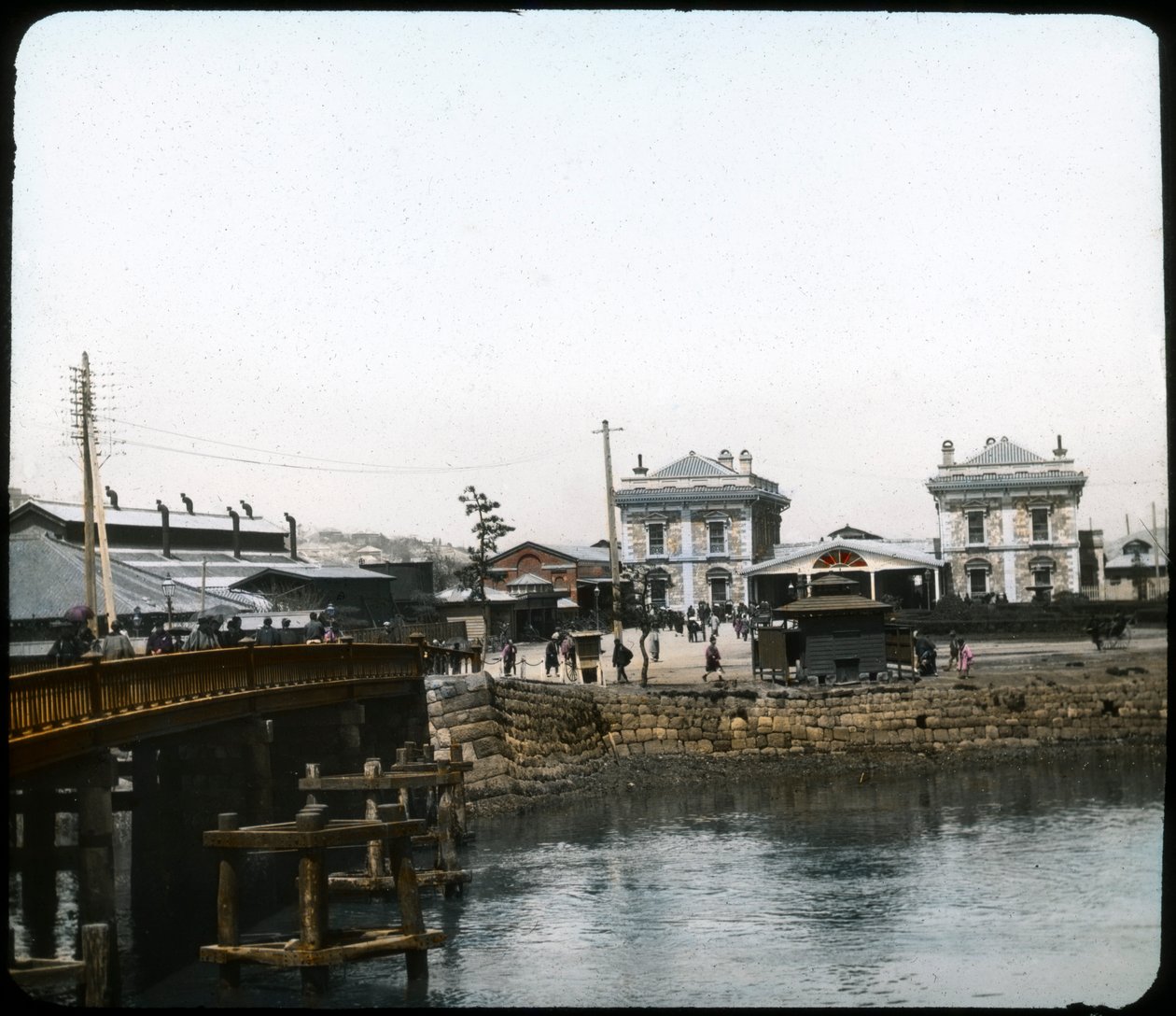 La estación, Yokohama, Japón de Unbekannt