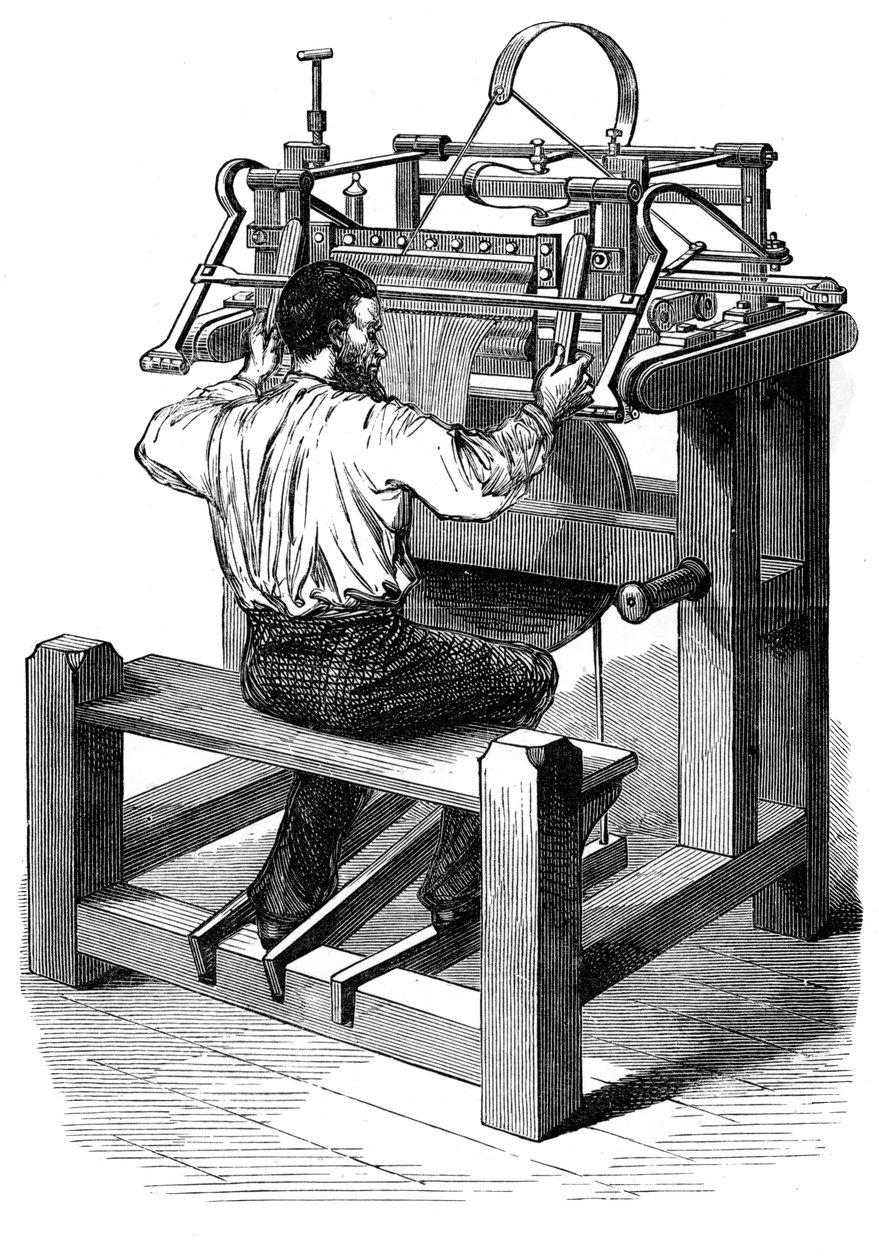 El marco de la media, c1880 de Unbekannt