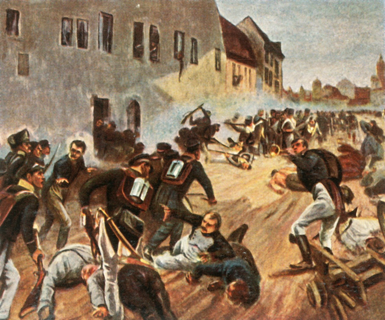 El asalto a la Puerta de Grimma, 19 de octubre de 1813, 1936 de Unbekannt