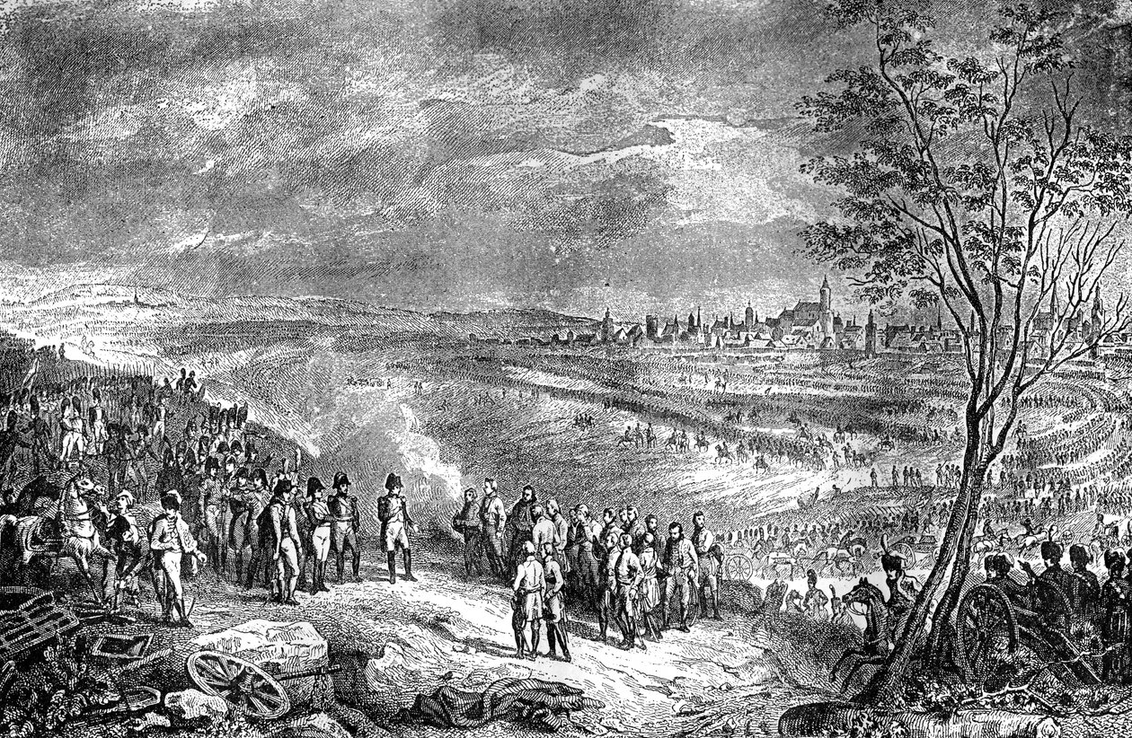 La rendición de Ulm, Alemania, 20 de octubre de 1805 1882-1884 de Unbekannt