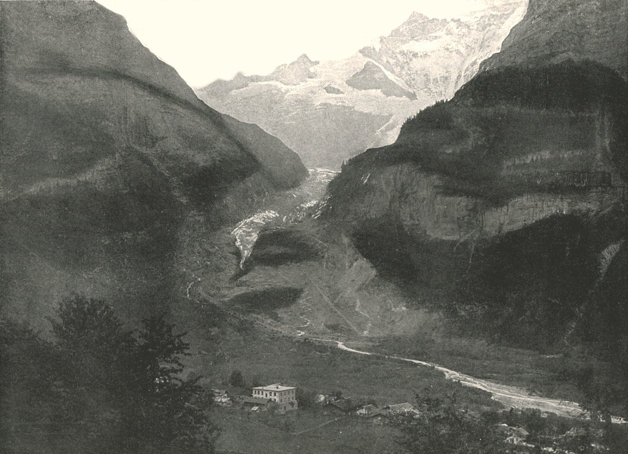 El valle, Grindenwald, Suiza de Unbekannt