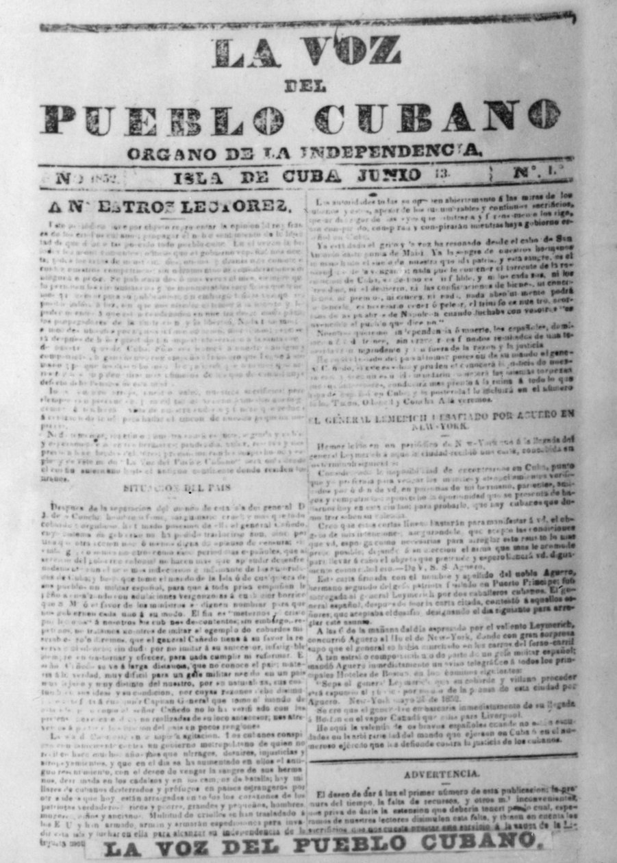 La voz del pueblo, periódico, 1852, años 1920 de Unbekannt