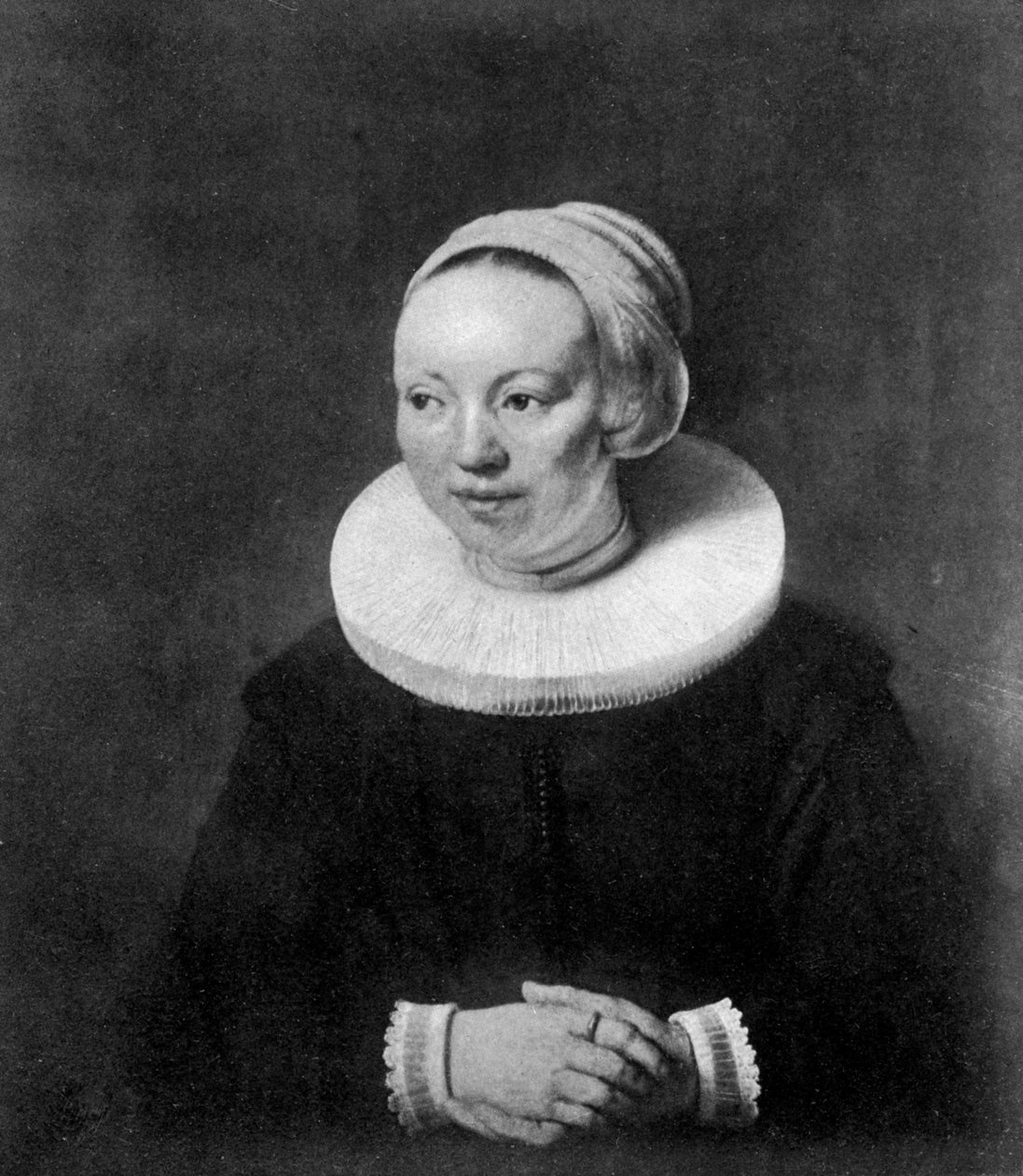 La esposa de Nicolas Berghem, 1647, 1901 de Unbekannt
