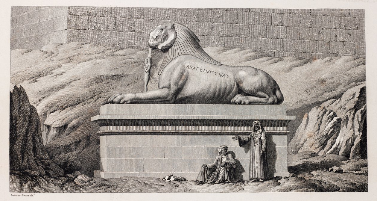 Tebas: Karnak (detalle) de Unbekannt