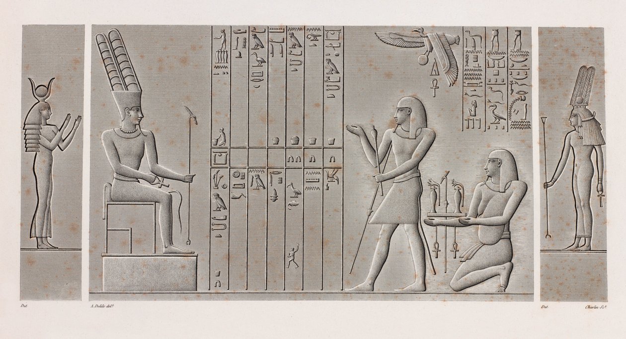 Tebas, Karnak (detalle) de Unbekannt