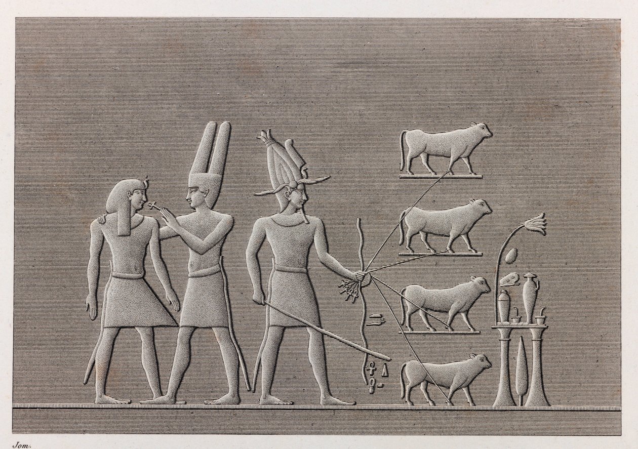 Tebas, Luxor (detalle) de Unbekannt