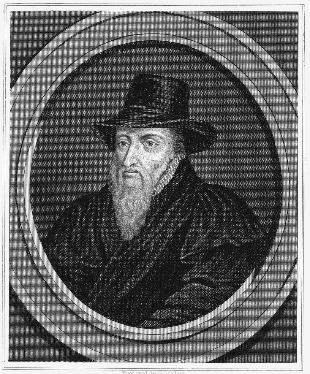 Theodore Beza, reformador religioso francés, c1600 c1851 de Unbekannt