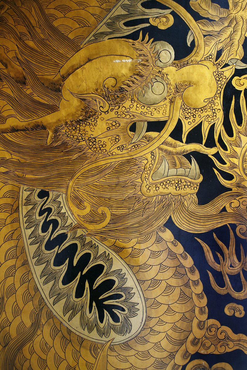 Puerta del templo Thian Hock Keng, Singapur de Unbekannt