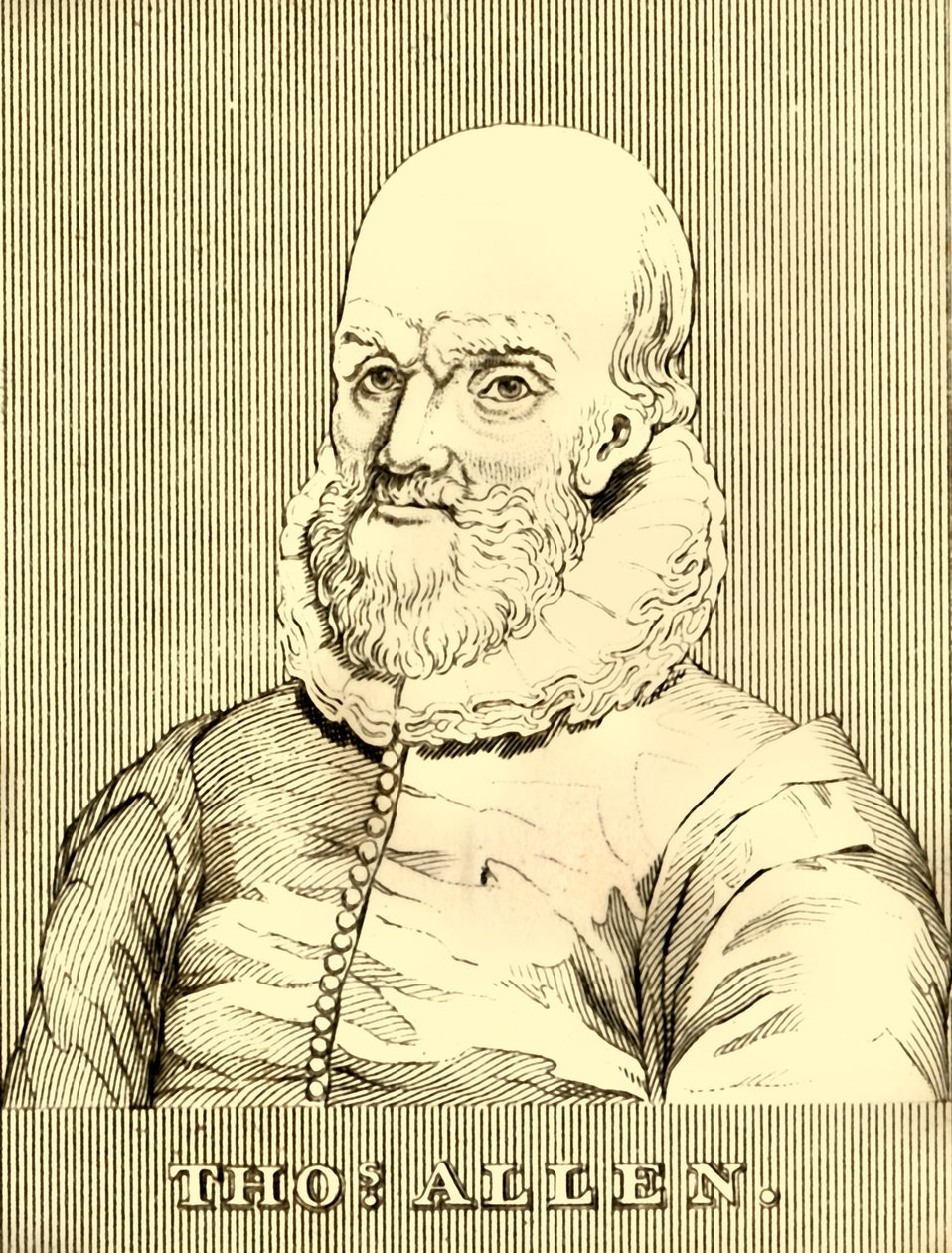Thomas Allen, 1542-1632, 1830 de Unbekannt