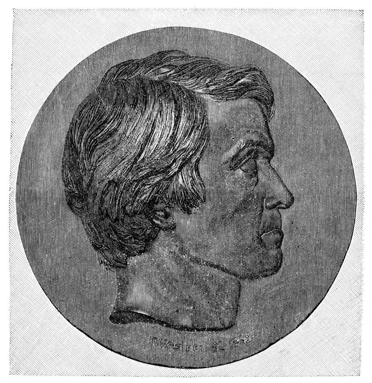 Thomas Carlyle, ensayista, satírico e historiador escocés, siglo XIX de Unbekannt