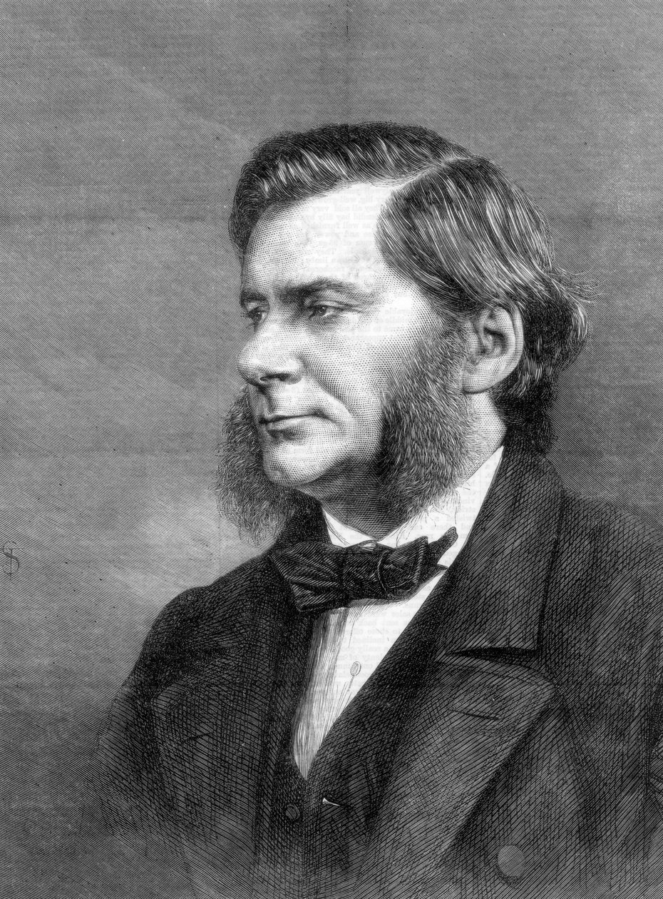 Thomas Henry Huxley, biólogo británico, 1871 de Unbekannt