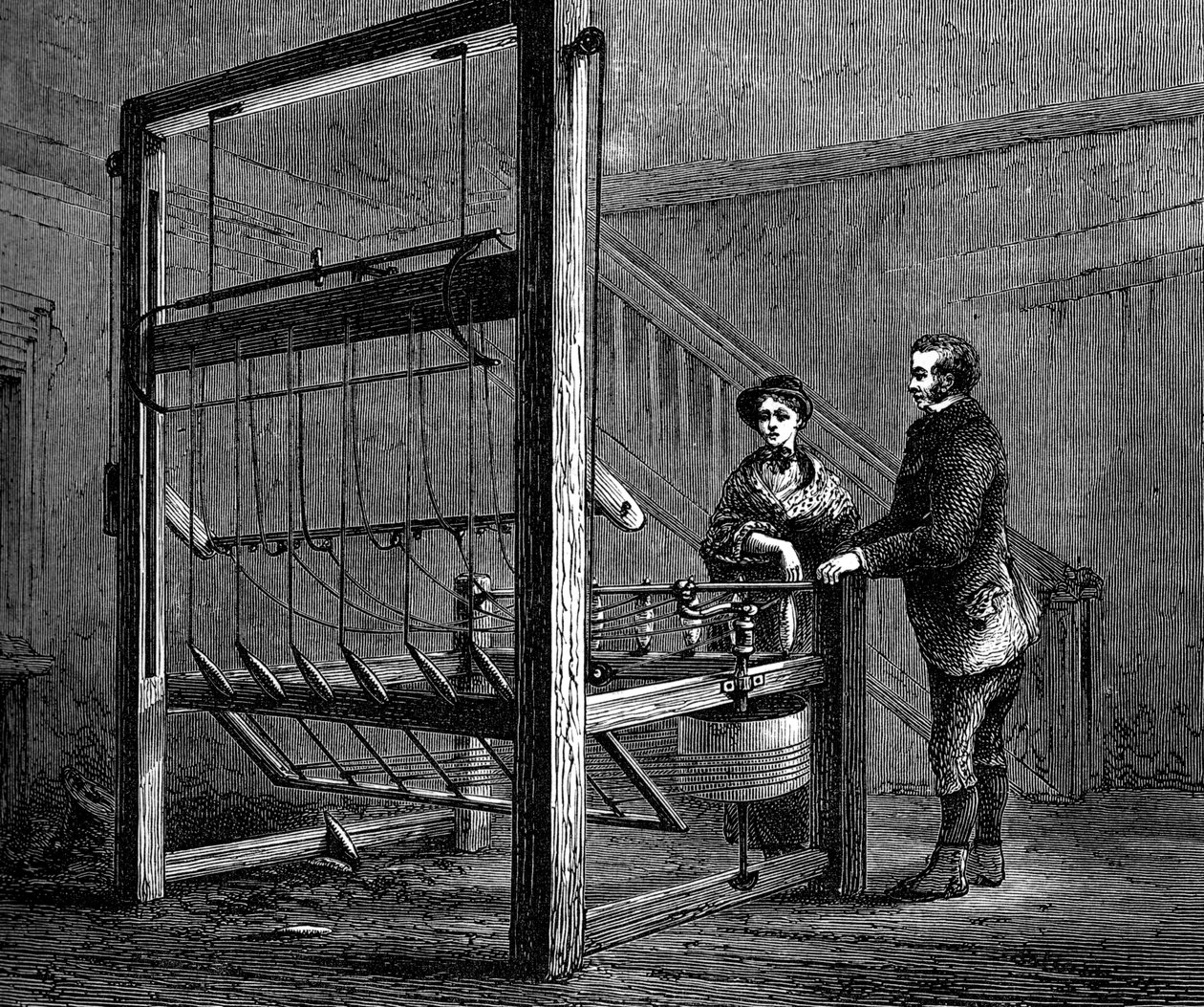 Thomas Highs spinning jenny, c1880 de Unbekannt