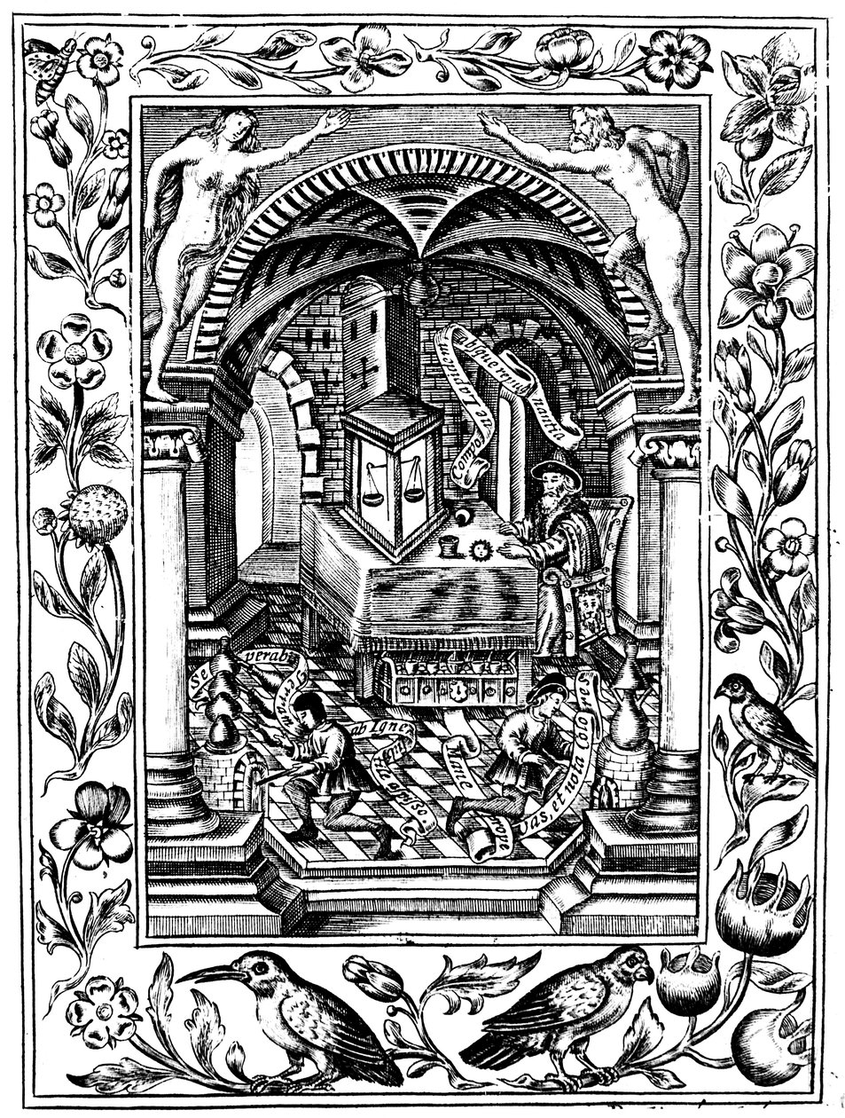 El laboratorio de Thomas Norton, c. 1477 1652 de Unbekannt