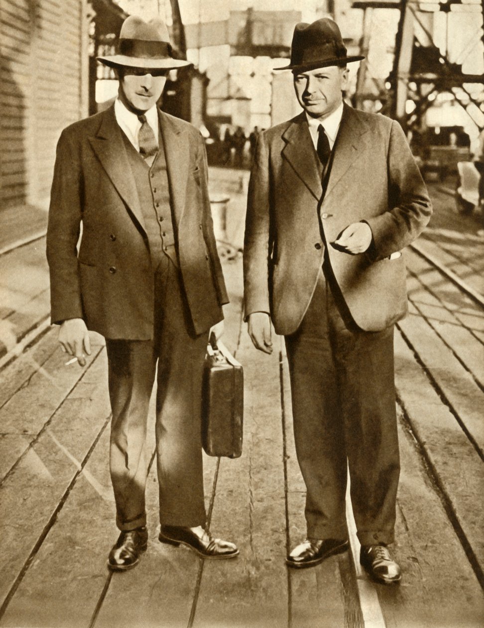 Thornton y MacDonald liberados después del Asunto Metro-Vickers, 1933, 1935 de Unbekannt