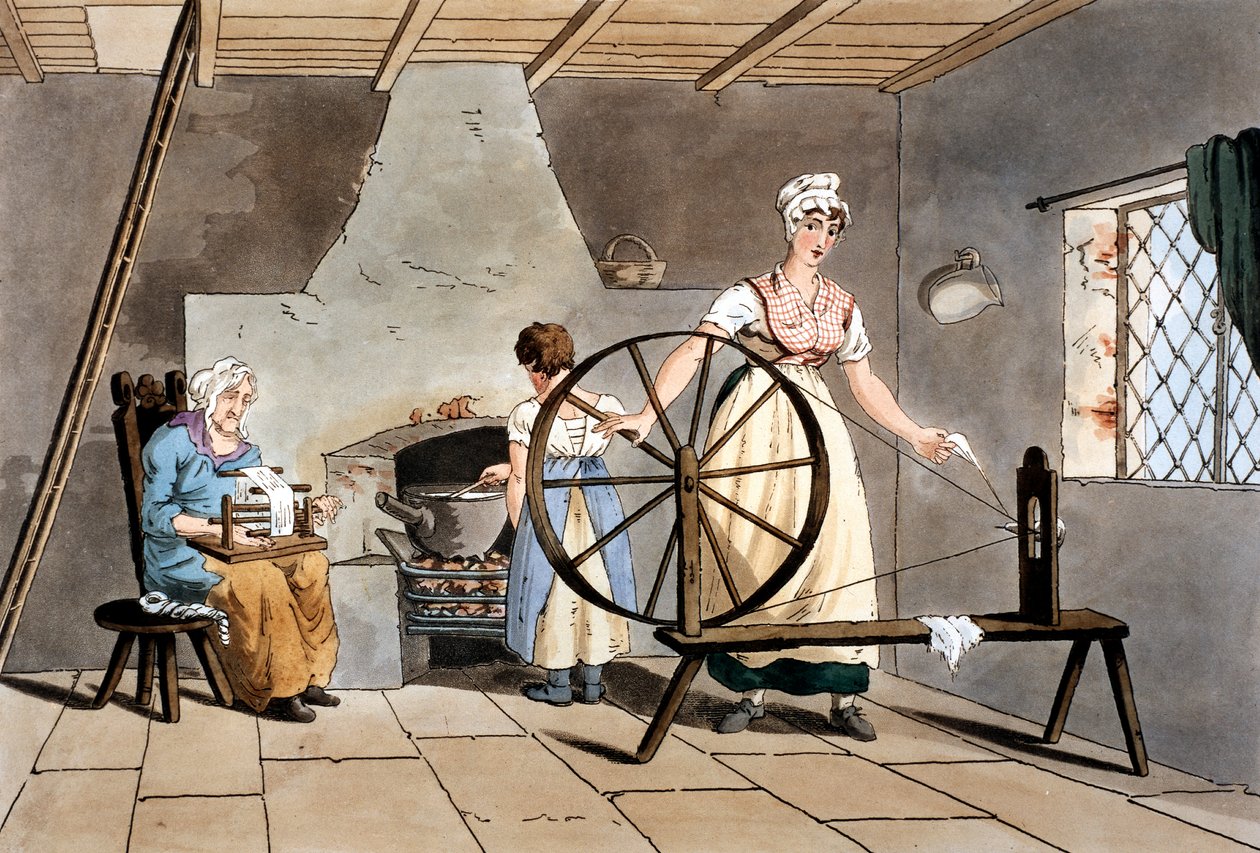 Tres generaciones de mujeres, 1814 de Unbekannt