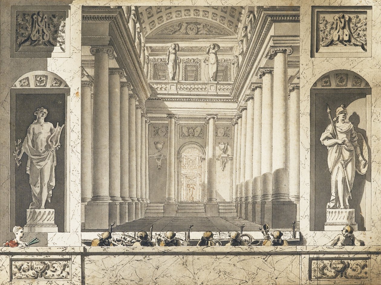 Théâtre des Tuileries, 1788 de Unbekannt