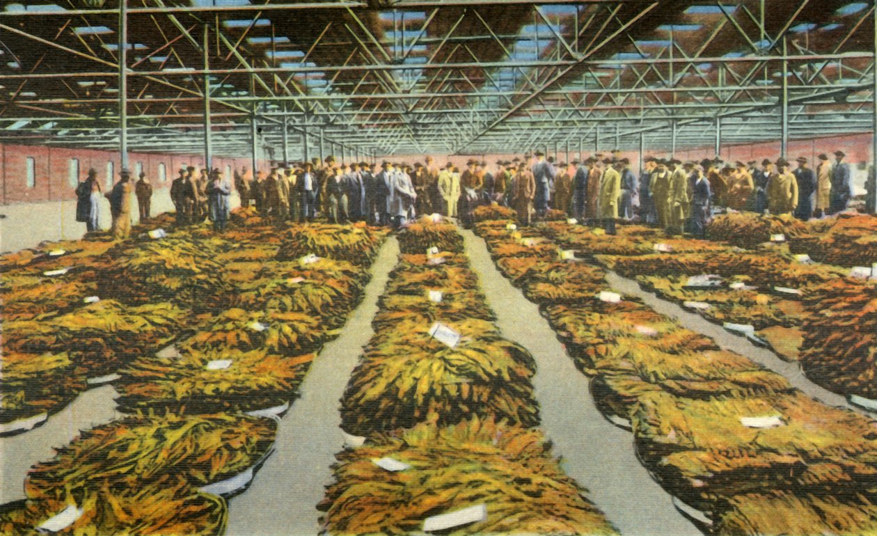 Venta de tabaco, una escena siempre interesante, 1942 de Unbekannt