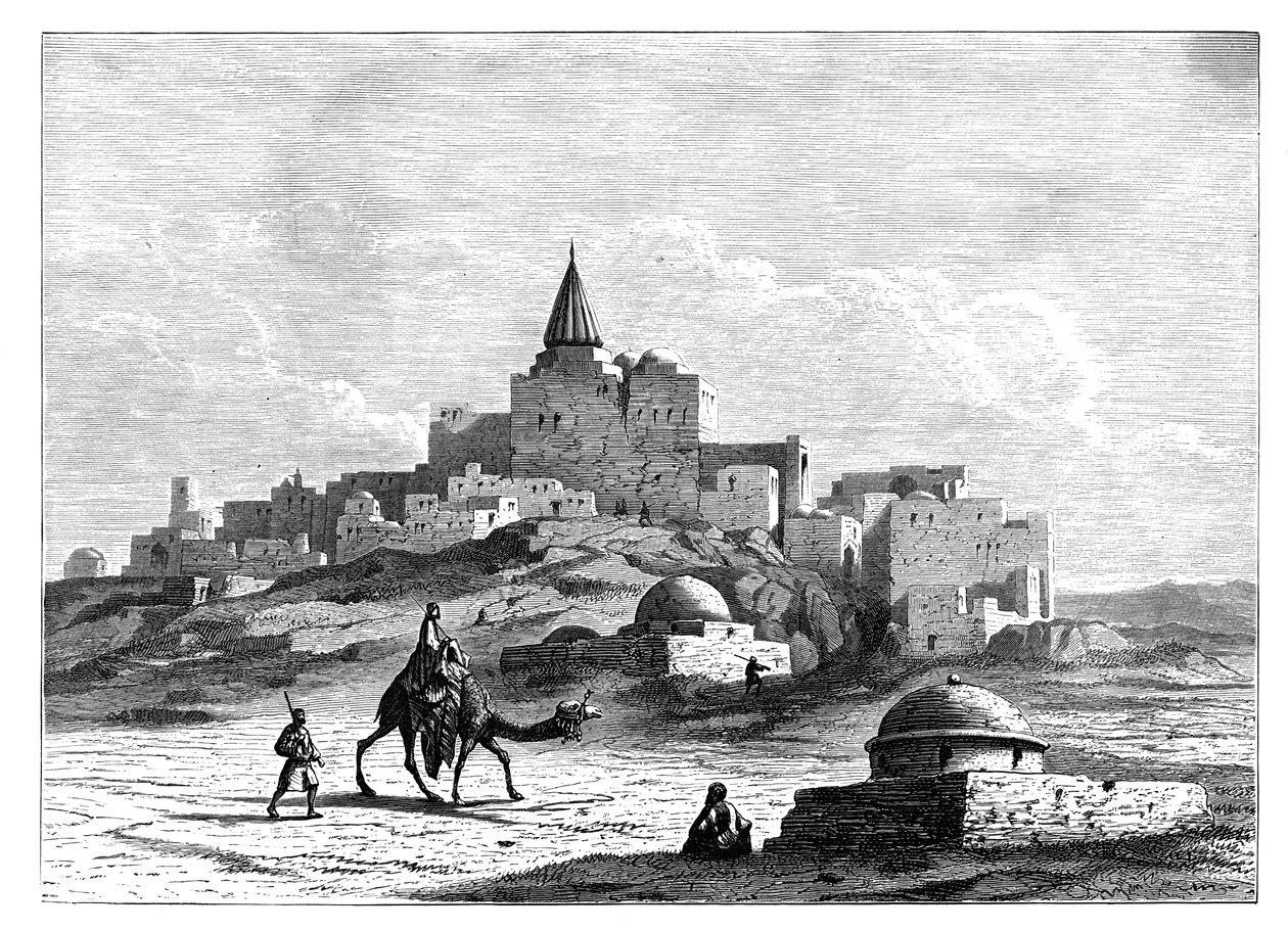 Tumba de Jonás, cerca de la mezquita, en el montículo artificial de Nabbi Yunis, Nínive, Asiria de Unbekannt