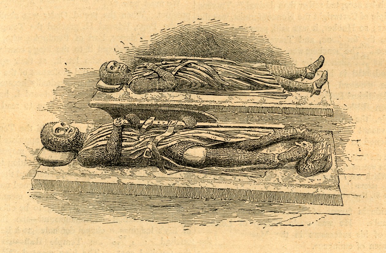 Tumbas de los Caballeros Templarios, 1870, 1897 de Unbekannt