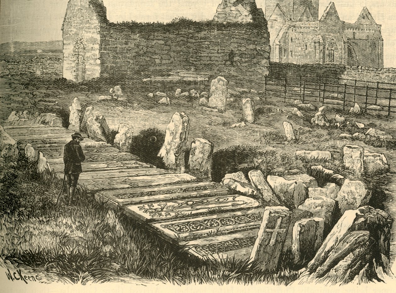 Tumbas de los Reyes, Capilla de San Orán y Catedral de Iona, 1898 de Unbekannt