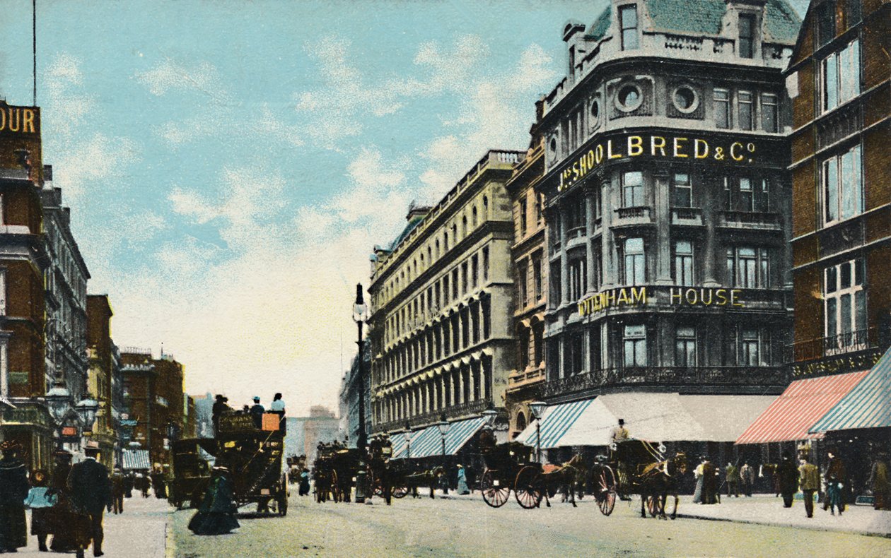 Tottenham Court Road, Londres, 1906 de Unbekannt
