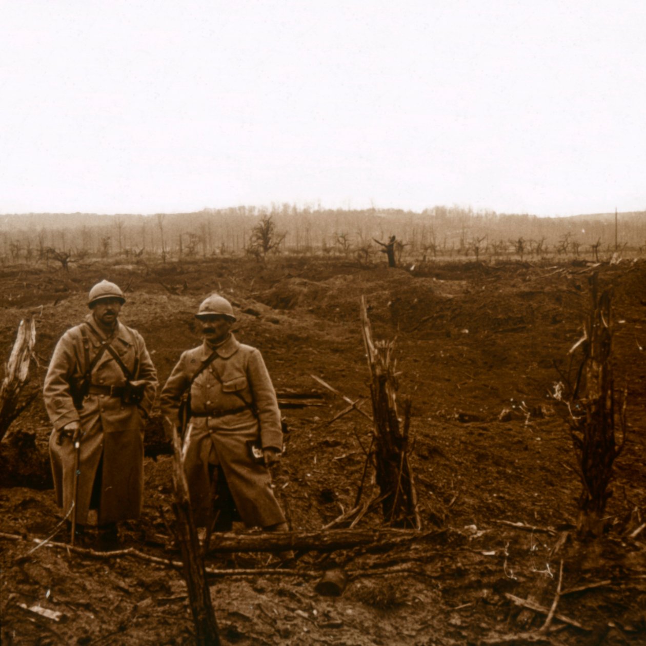 Hacia La Malmaison, norte de Francia, c1914-c1918 de Unbekannt