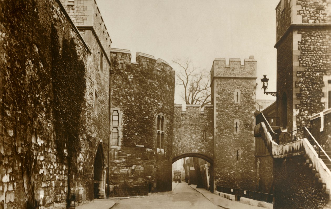 Torre de Londres... Torre Sangrienta... Torre de San Tomás y Torre de Wakefield, c. 1910 de Unbekannt