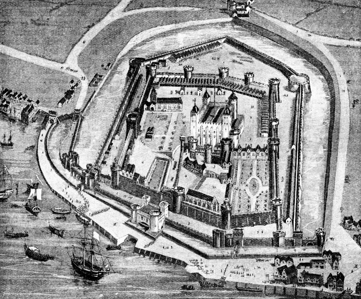 Torre de Londres, siglo XVI, 1909 de Unbekannt