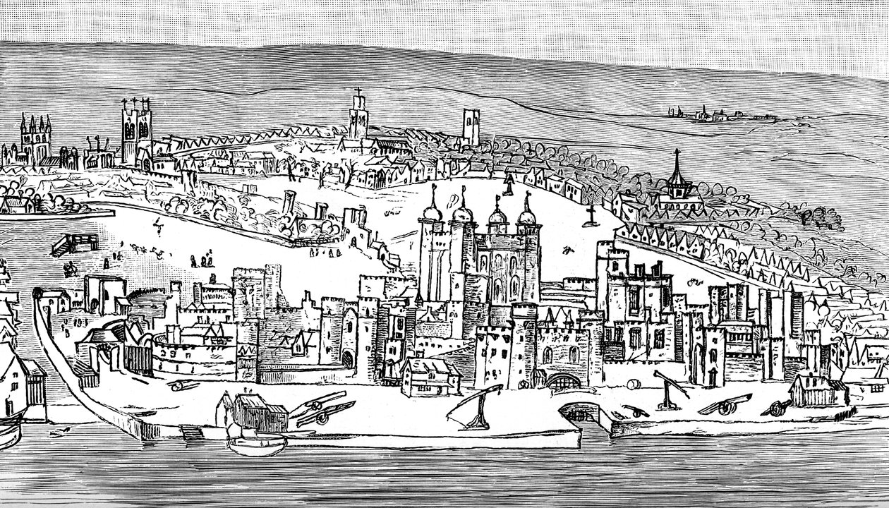 Torre de Londres, c. 1543, 1893 de Unbekannt