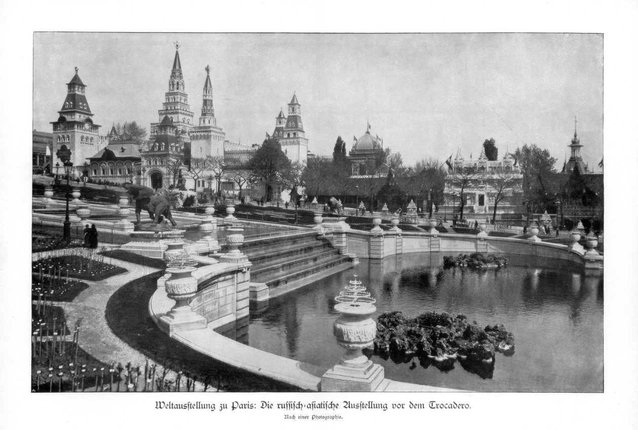Trocadero, Exposición Mundial de París, 1889, 1900 de Unbekannt