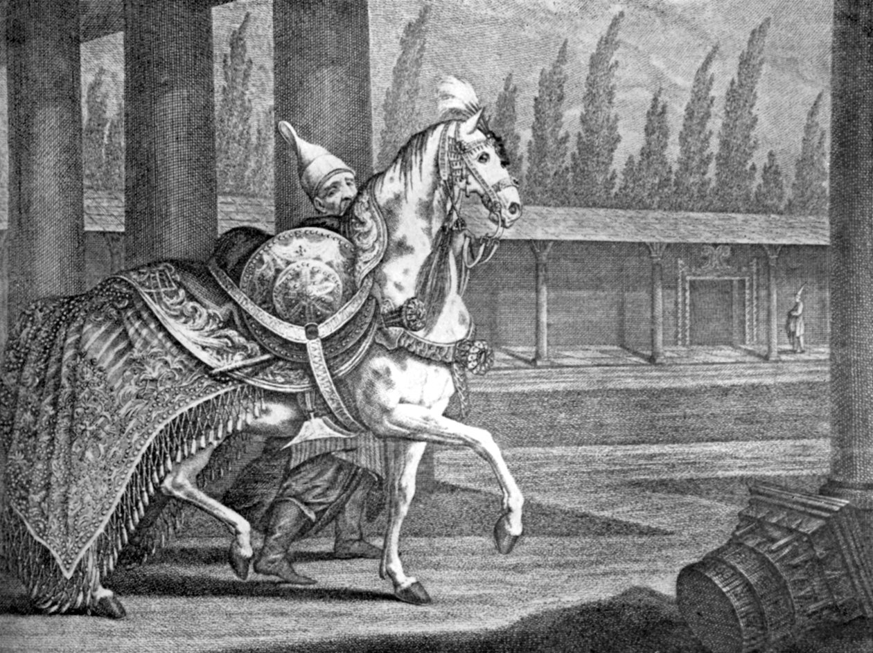 Caballo árabe del sultán turco, 1722 1938 de Unbekannt