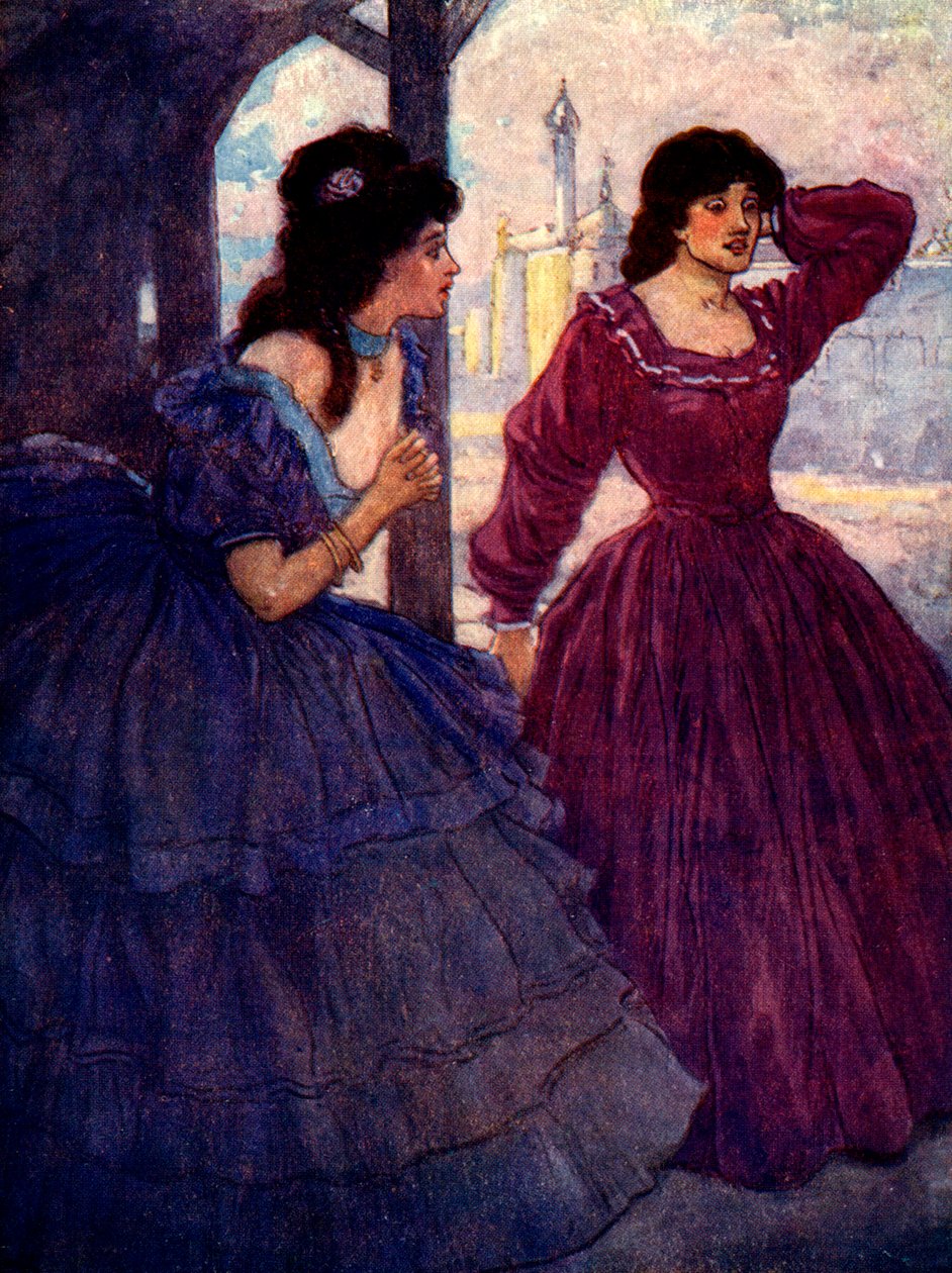 Dos mujeres, siglo XVI de Unbekannt