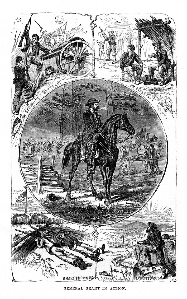 Ulysses S Grant, 18º Presidente de los Estados Unidos, 1872 de Unbekannt