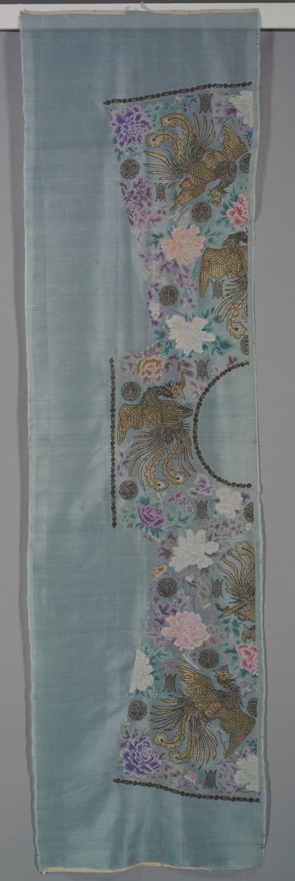 Túnica sin cortar: Panel frontal y trasero derecho, c. 1890s de Unbekannt