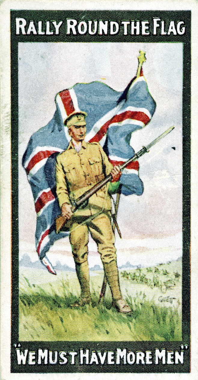 Reino Unido: Tarjetas de cigarrillos - Reclutamiento en la Primera Guerra Mundial de Unbekannt