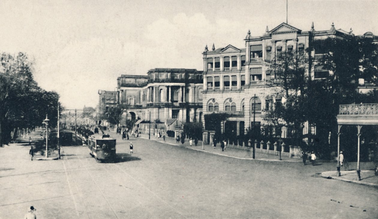 United Services Club, Chowringhee Road, Calcuta, principios del siglo XX de Unbekannt