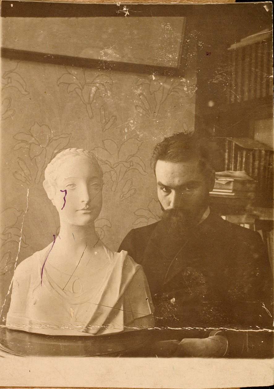 Valery Bryusov, autor y poeta ruso, 1900s de Unbekannt