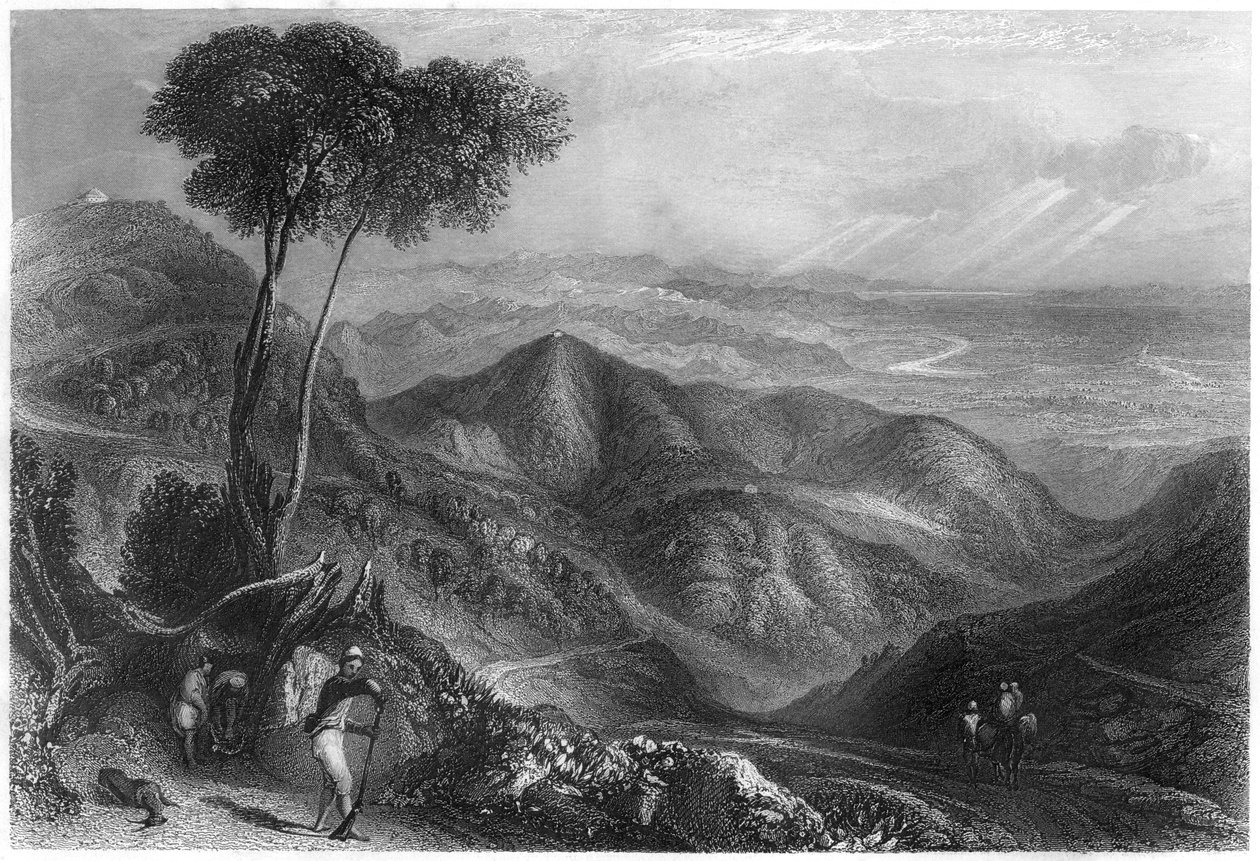 Valle del Dhoon, montañas del Himalaya de Unbekannt