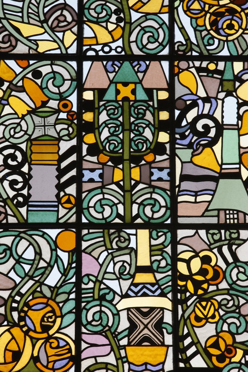 Iglesia calvinista de Varosligeti por Aladar Arkay. (detalle) Budapest, Hungría de Unbekannt