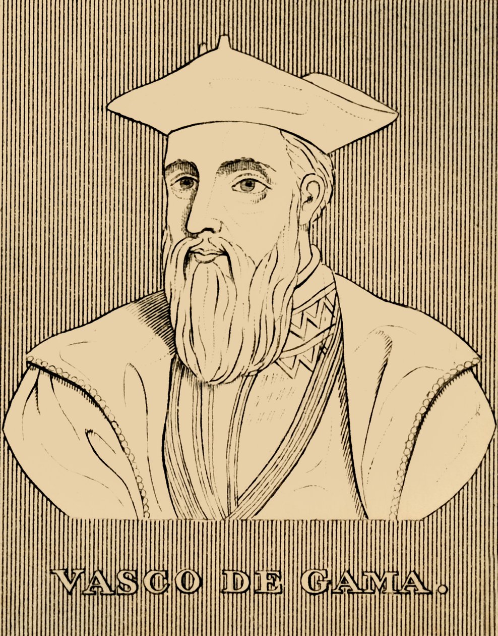 Vasco De Gama, c1460s-1524, 1830 de Unbekannt