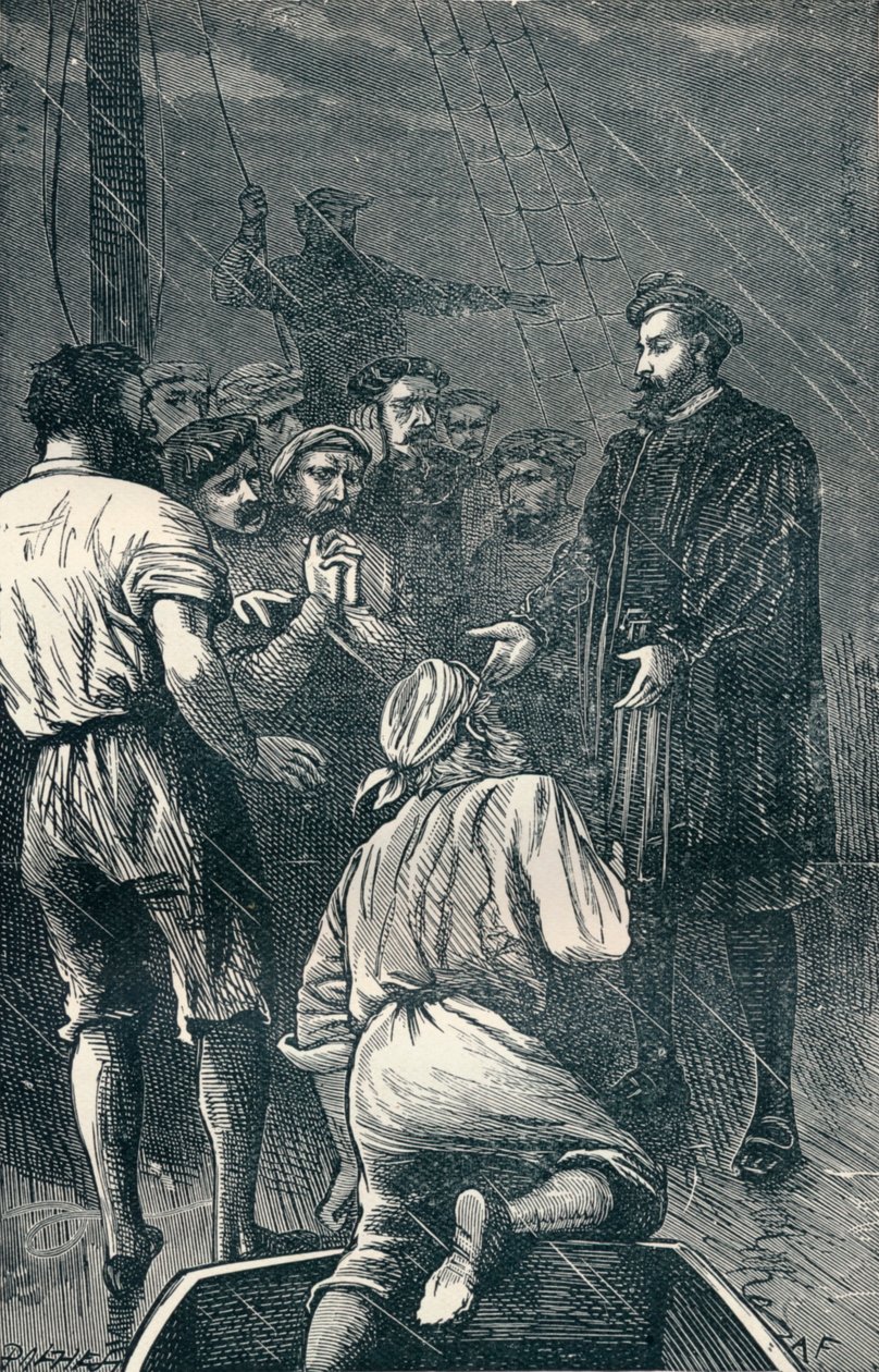 Vasco da Gama se niega a retroceder, 1904 de Unbekannt
