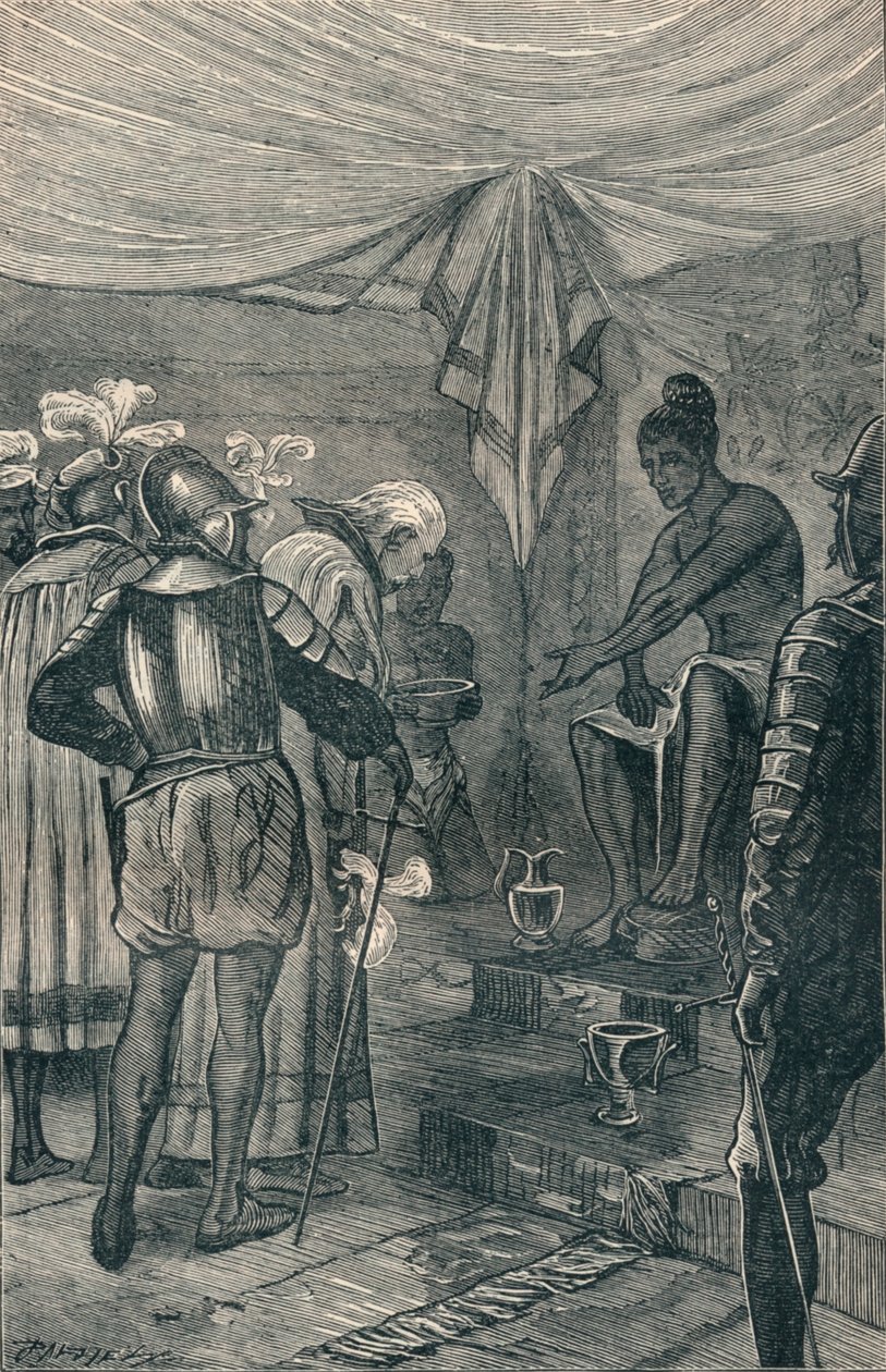 Vasco da Gama visita al Rey, 1904 de Unbekannt