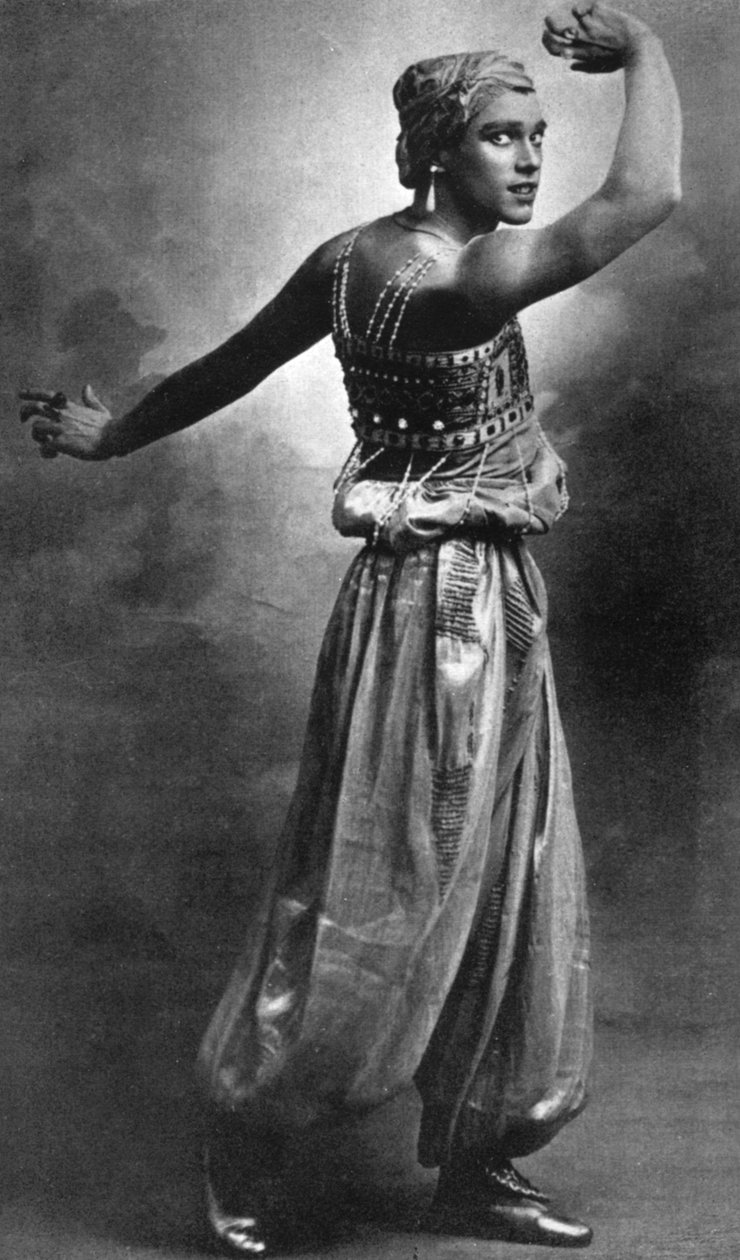 Vaslav Nijinsky, bailarín y coreógrafo ruso de Unbekannt