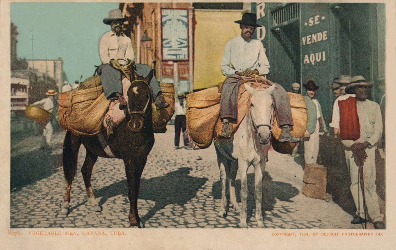 Hombres vegetales, La Habana, Cuba, 1904 de Unbekannt